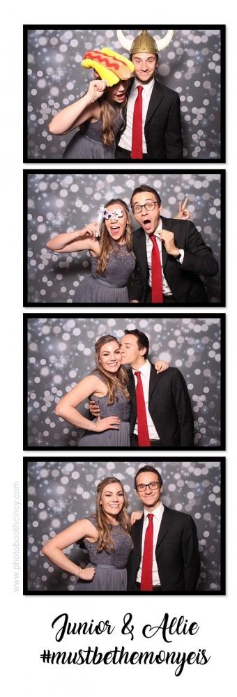 Open air photo booth 2x6 photo strip print Cincinnati Ohio